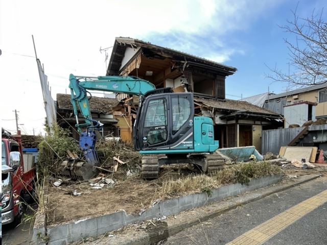 木造2階建て解体工事(千葉県浦安市富士見)　工事後の様子です。